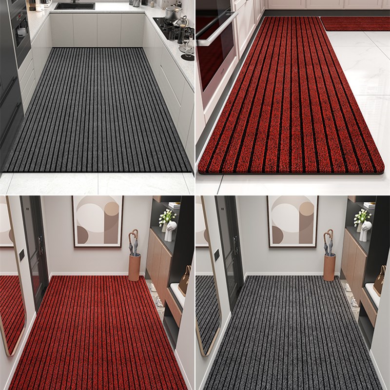 厨房地垫防滑防油可擦免洗脚垫吸水吸油防脏地毯进门门口入户门垫