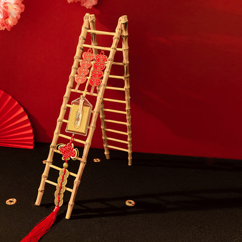 乔迁之喜装饰福满新居门锁挂件入宅新家摆件入伙进宅搬家仪式用品