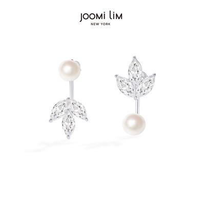 JOOMiLiM茱蜜商场同款花萼珍珠耳饰耳钉女轻奢高级感优雅时尚小众
