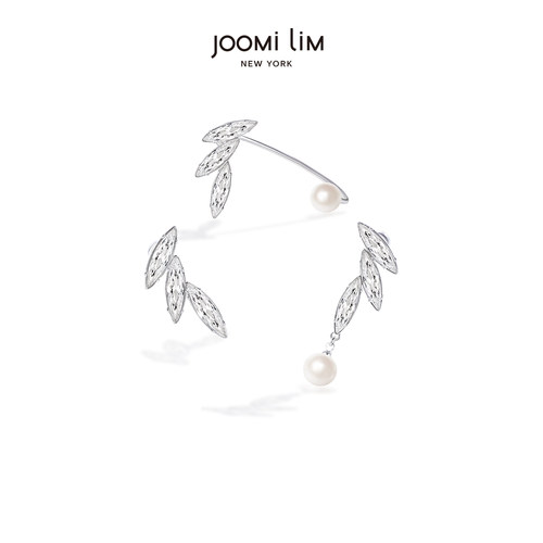 JOOMiLiM茱蜜姚晨同款摇滚异形仿水晶耳骨挂女三件套设计时尚个性