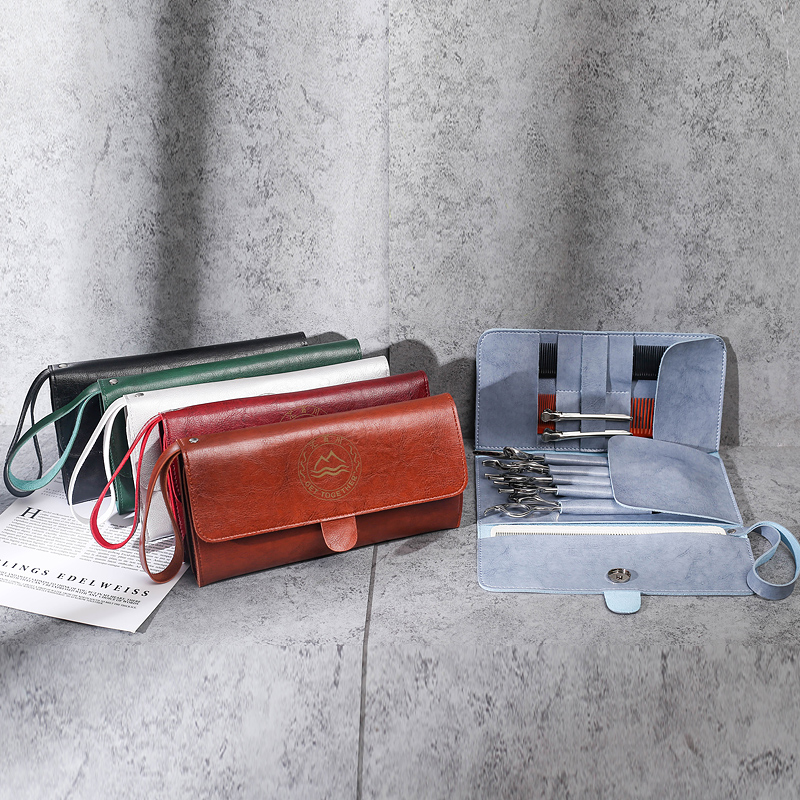 美发潮品剪刀包手拿剪发包美发工具包宠物剪刀包发型师理发收纳包