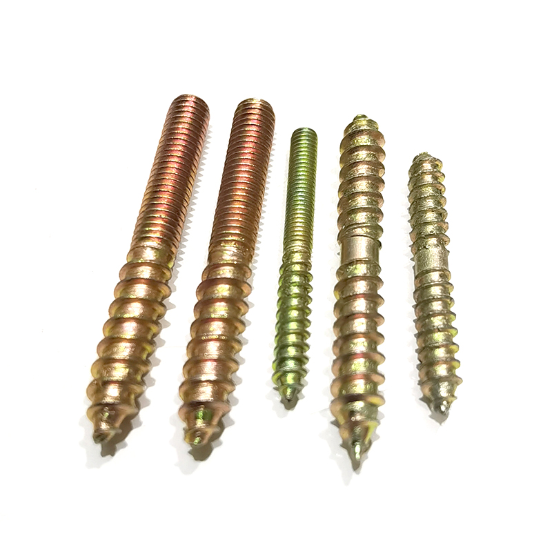 双头牙自攻螺丝扁家具沙发楼梯螺杆栓M4M5M6M8M10双头牙尖尾螺钉
