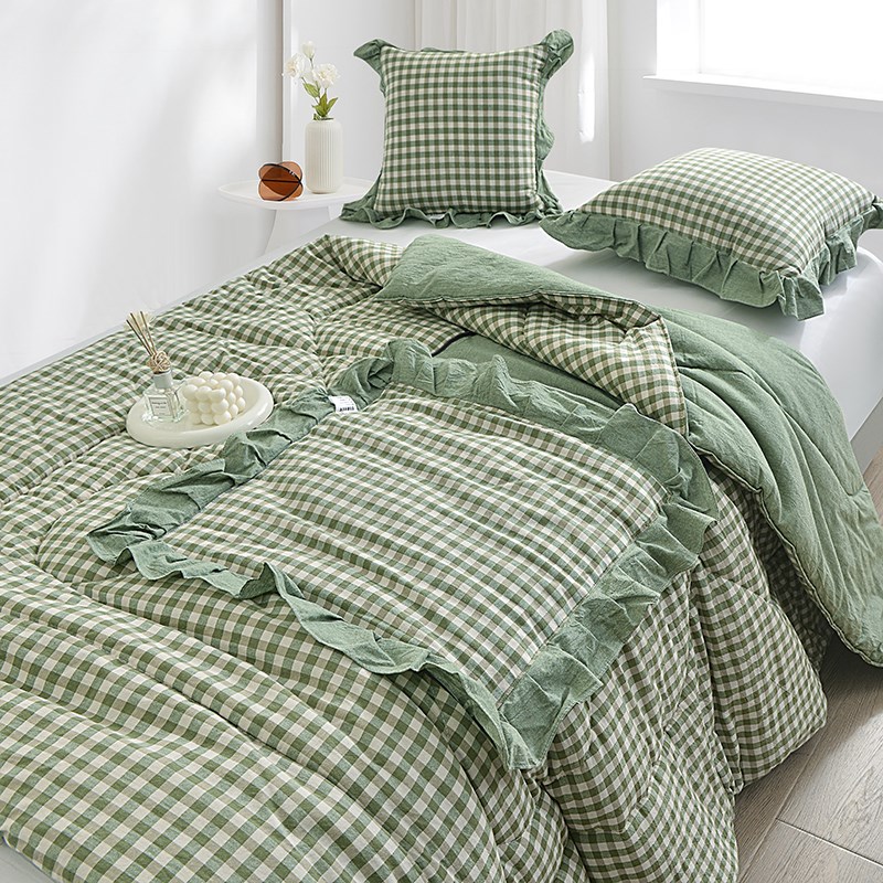 全棉抱枕被子两用汽车上靠垫枕头二合一水洗纯棉办公室午睡空调被