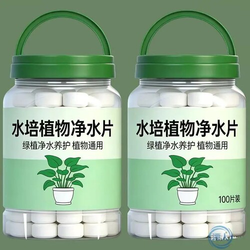 净水免换水培植物通用鲜花保鲜水培植物专用绿植净水保鲜净水片
