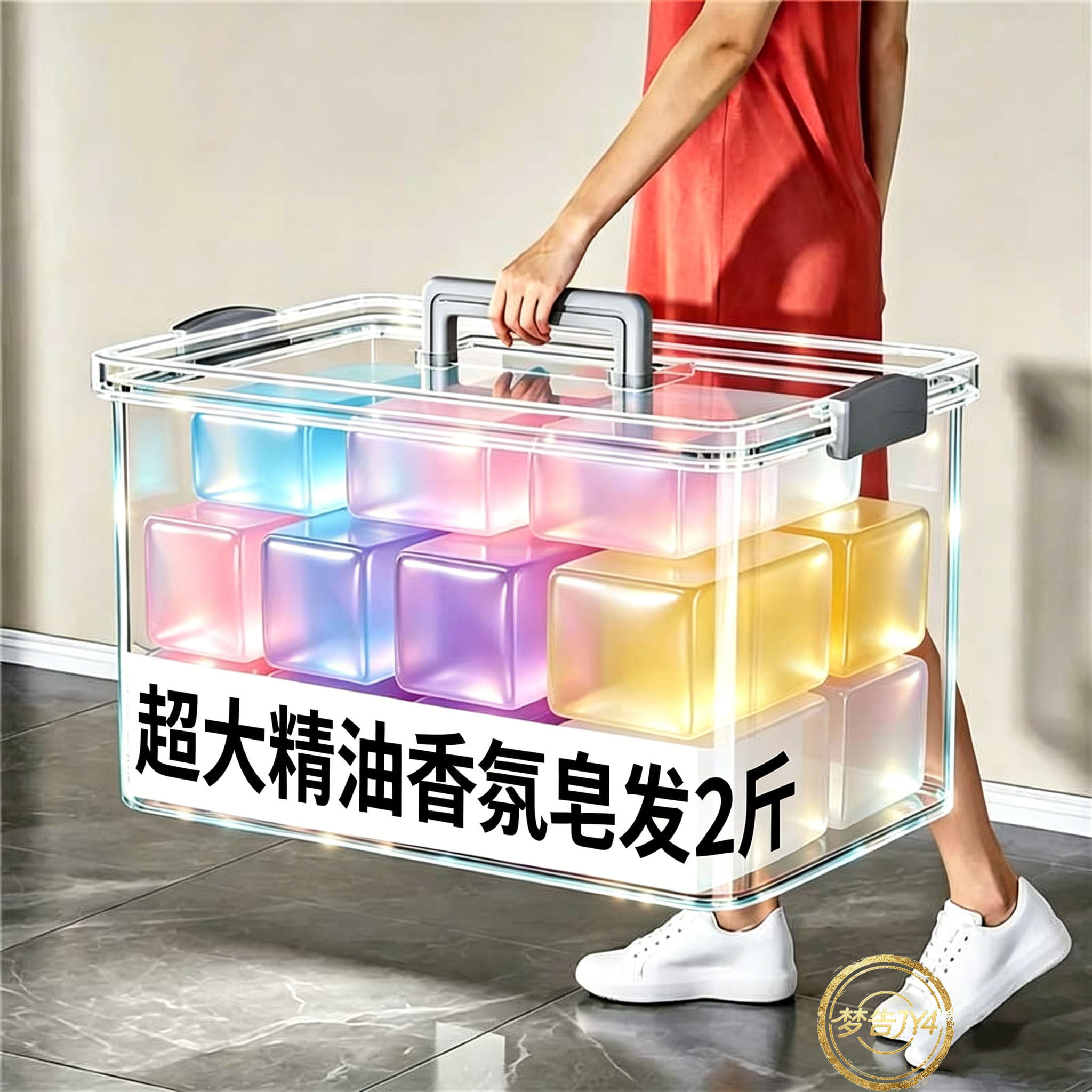 【整根1000g】大块香水精油皂保湿皂亮肤精油水润超香皂礼品套组
