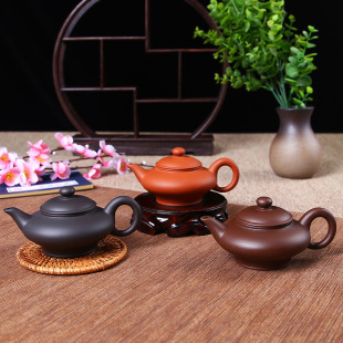 老紫泥茶壶 宜兴紫砂壶纯全手工小茶壶冲罐过滤泡茶壶功夫茶具套装
