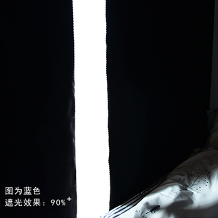 加厚上铺遮光床帘学生简约纯色女宿舍隔音下铺寝室男亚麻透气帘子
