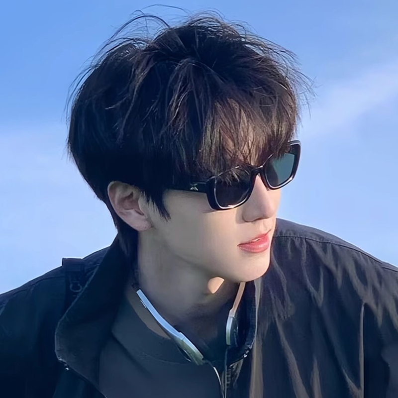 假发男短发自然微分碎盖纹理烫隐形全真发轻薄透气假发全头套