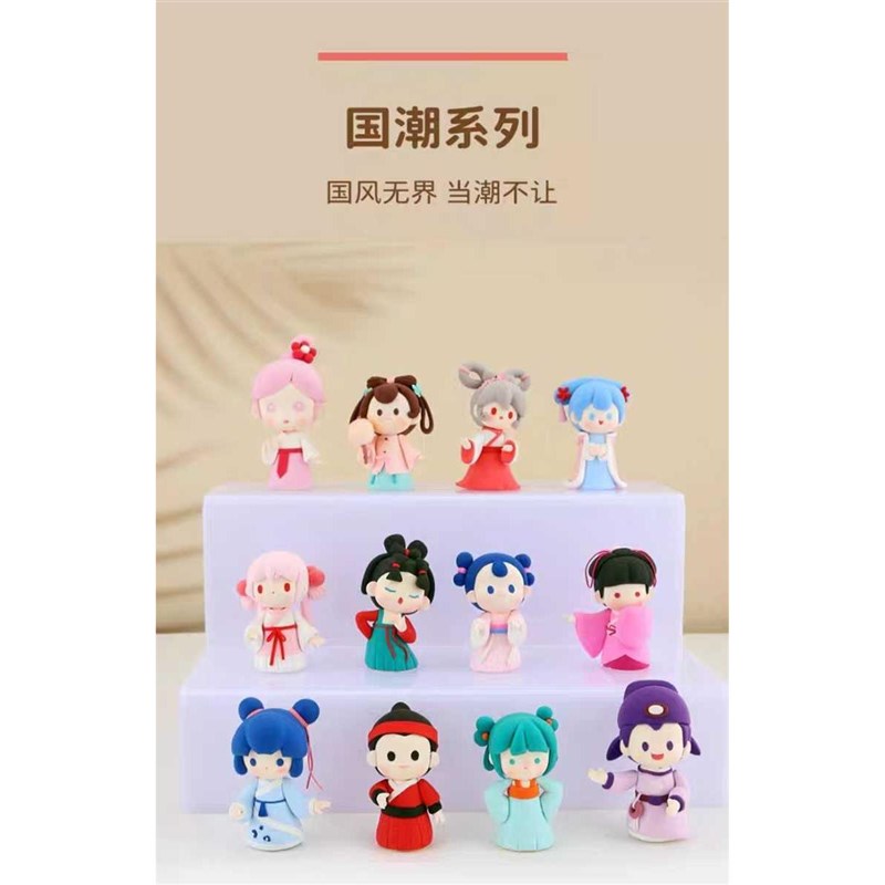 罗弗超轻粘土儿童彩泥玩具蛋糕diy材料幼儿园做泥套装橡皮泥