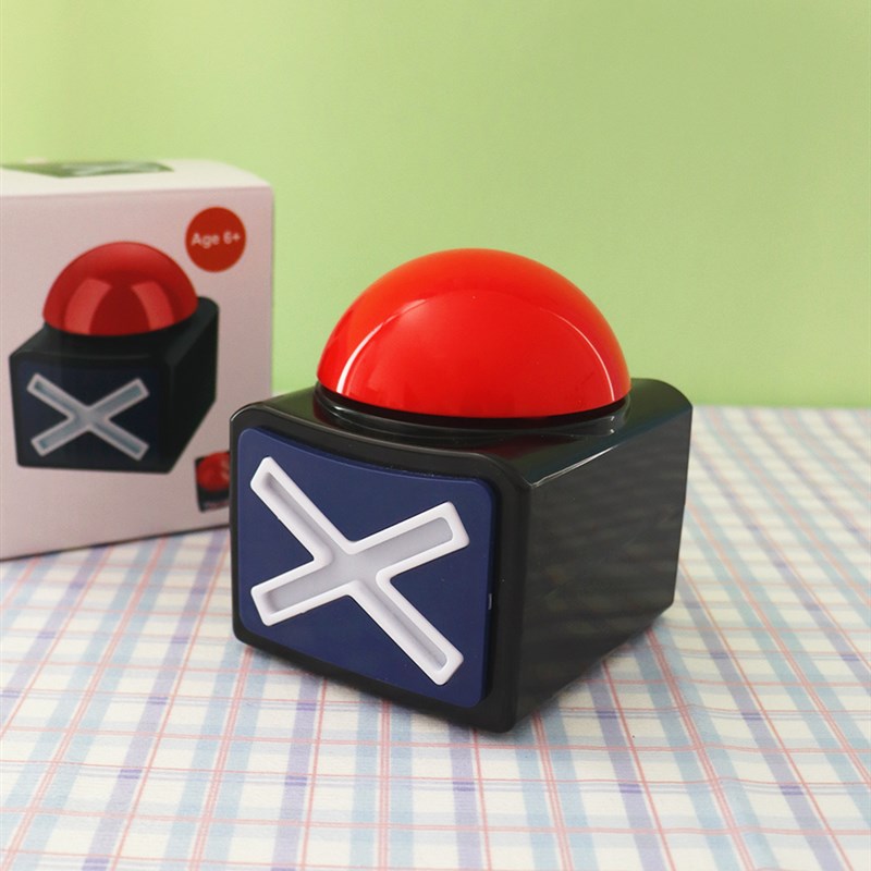 无线抢答器响铃亮灯知识竞赛简易按铃器儿童答题比赛课堂互动教具