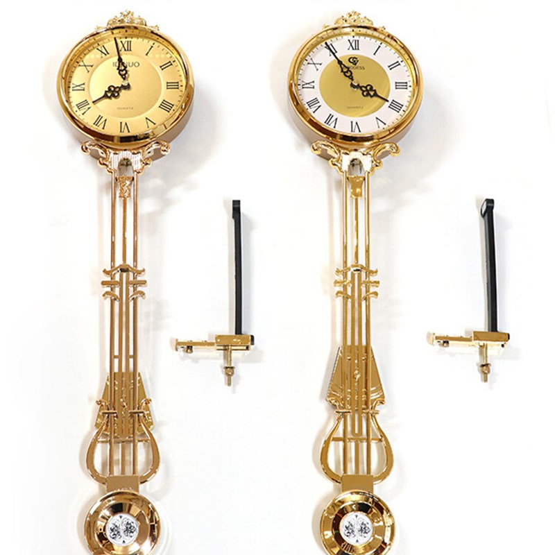 销落地钟摆配件欧式E客厅摆钟座钟机芯立式石英钟表零件摆件大钟o