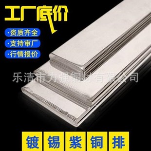 鍍錫銅排掛錫銅母排導電銅條配電G箱銅排配電柜銅排鍍角錫角