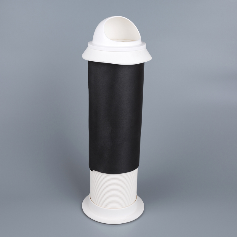 穿墙风帽一体式室内安装厨房油烟机排气口防雨帽外墙出风口防风罩