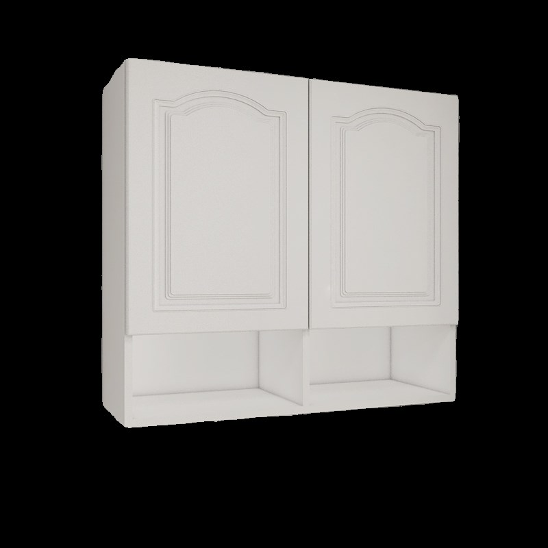 实木颗粒板卧室吊柜厨房墙壁挂柜挂墙式卫生间收纳柜阳台储物柜子