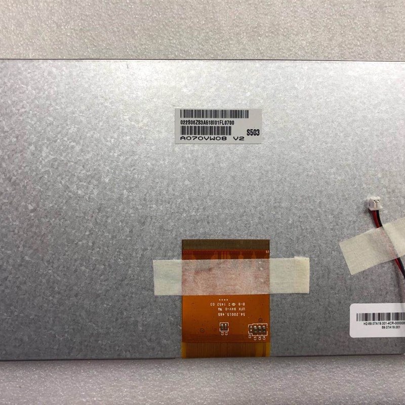 7寸AUO友达A070VW08 V2 V0 V1 A070VW05 V0风光车载60pin液晶屏