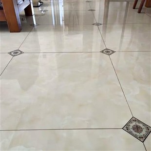 瓷砖地砖贴纸防水耐磨自粘对角贴花地板客厅地面美缝装饰地贴加厚