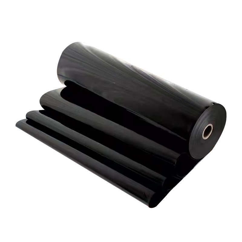 鱼塘防渗膜防水膜鱼池土工膜藕池蓄水池水产养殖膜黑色加厚塑料膜