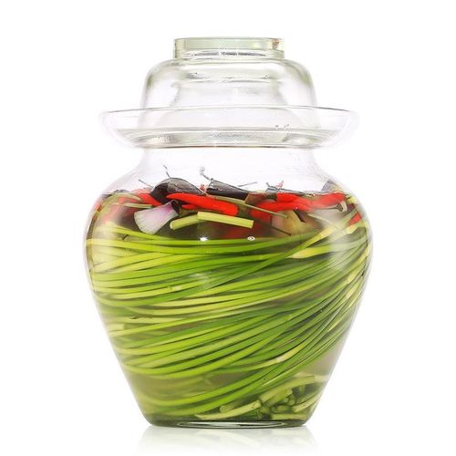 泡菜坛子玻璃腌菜缸家用自酿葡萄酒坛密封茶叶罐咸菜酱菜缸