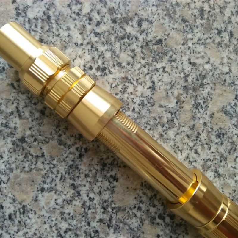 新款放流竿手柄铝合金轮座船竿路亚竿加重型鱼轮座船竿全金属把手