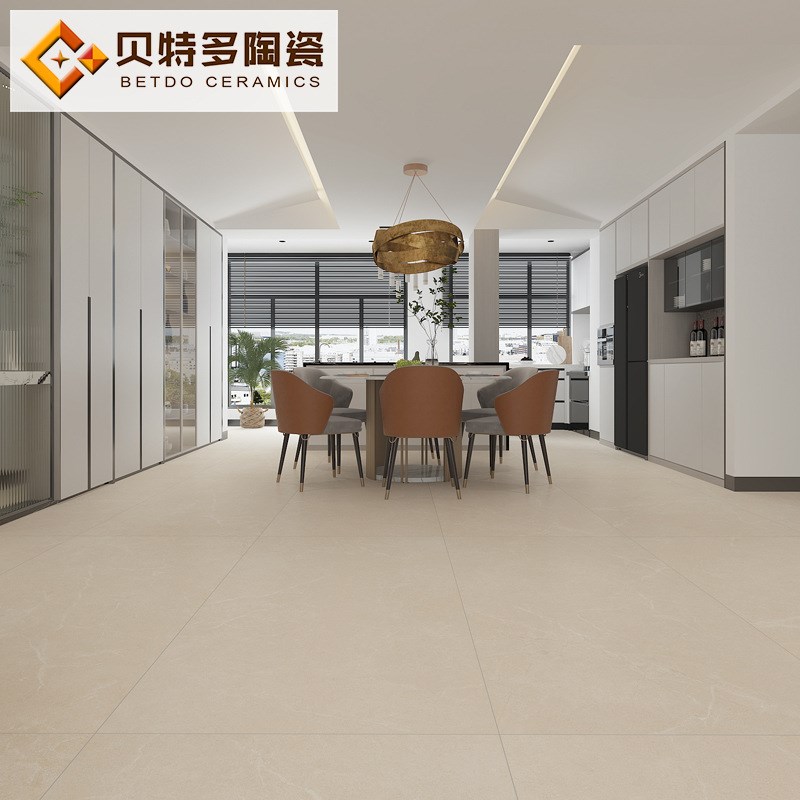 哑光仿古砖900x1800大规格地板砖灰色米色柔光地砖别墅大平层地砖
