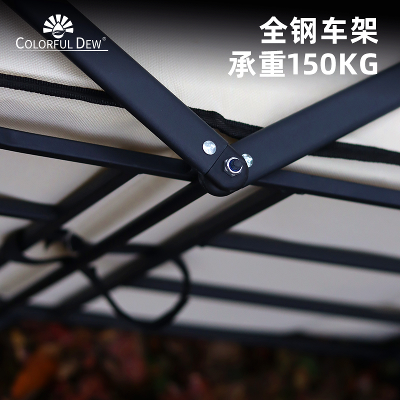 绚露户外营地车折叠车便携式野营便携小推车营地车便携拖拉带刹车