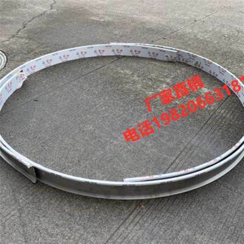 厂促不锈钢线条吊顶装饰条弧形圆形包边条金属收边条金色圆弧圆品