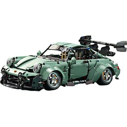 K盒子10220科技机械组低趴跑车964模型车高难度拼装新款积木玩具