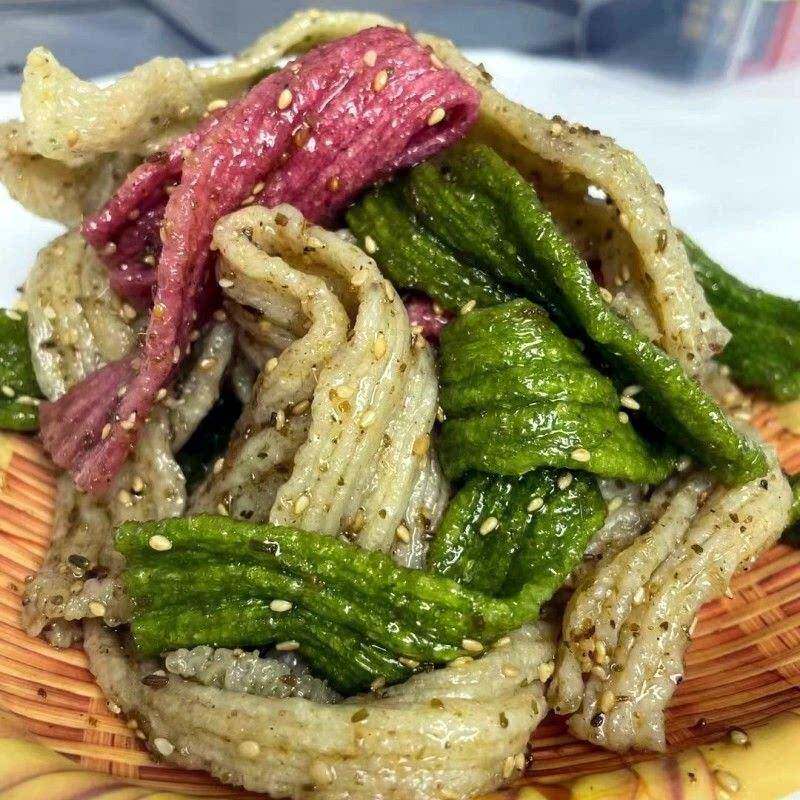 新日期】手工果蔬辣条健康辣片零食学生麻辣小吃营养健康100g袋装