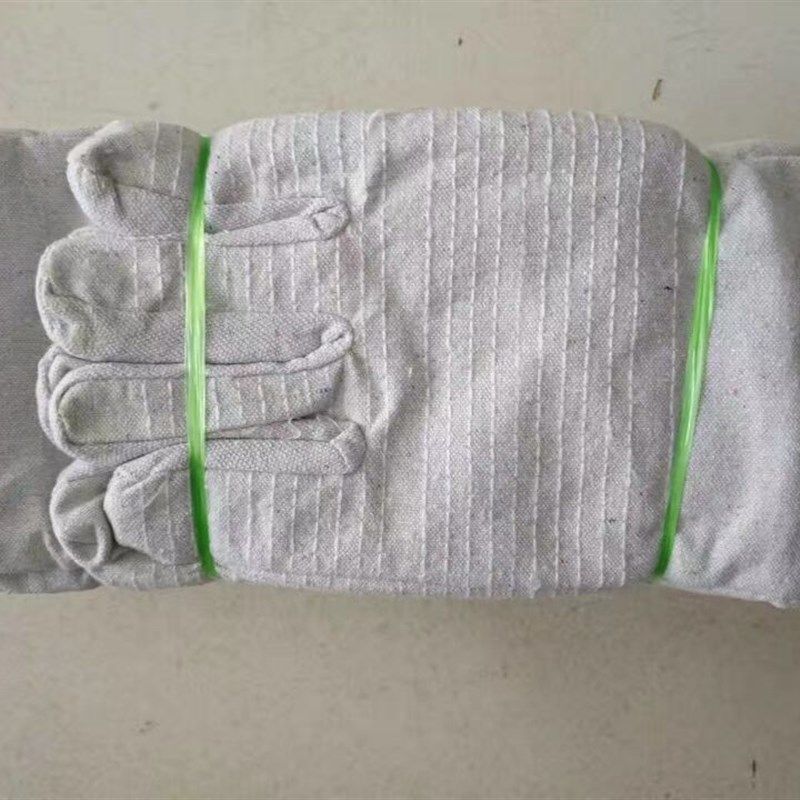 双层全衬24道线帆布手套机械电焊工耐磨加厚工作劳保防护用品厂家,居家日用,防护手套,淘宝优惠券,粉丝福利购,淘宝优惠卷