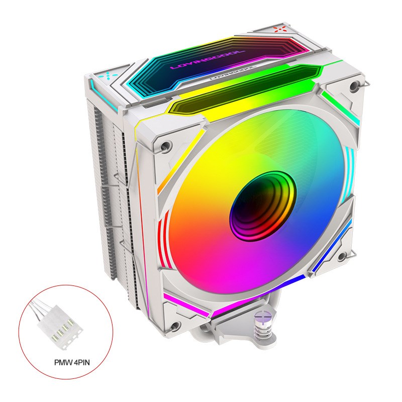 机箱电脑cpu散热器四4铜管塔式风冷全平台扣具静音高性能温控散热