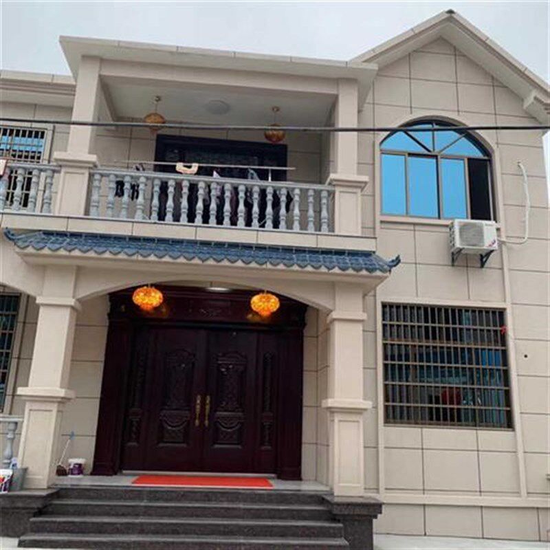 欧式别墅自建房仿石材外墙砖仿古砖 荔枝面室外薄板瓷砖600x900