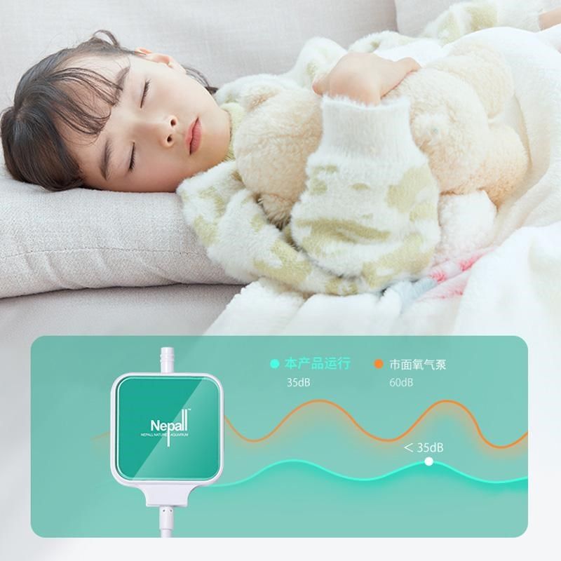 当贝智能鱼缸增氧泵小型静音充氧泵水族箱打氧机超大气量配件