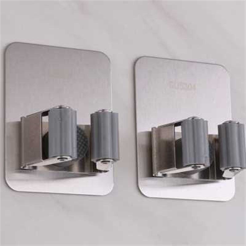 拖把夹子免打孔卫生间拖把挂架扫把架挂钩卡扣卫生间壁挂式拖布架,家装主材,挂钩/挂衣钩,淘宝优惠券,粉丝福利购,淘宝优惠卷