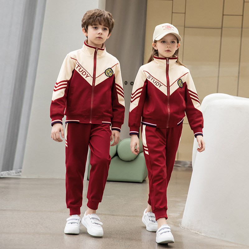幼儿园园服春秋装新款小学生校服儿童班服团体运动休闲套装棒球服