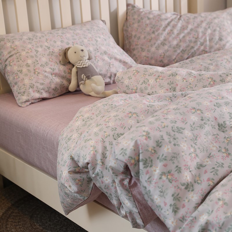 ins田园少女心气质小碎花床上四件套全棉纯棉被套学生宿舍女1.5m