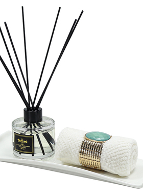 浴室摆件样板间洗漱台台面托盘套装样板房洗手池装饰品化妆室配饰