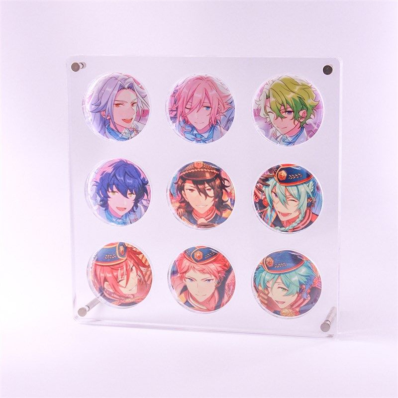 谷的Time 现货 徽章吧唧砖相框 58 75mm 谷美收纳展示亚克力支架,模玩/动漫/周边/娃圈三坑/桌游,谷美,淘宝优惠券,粉丝福利购,淘宝优惠卷