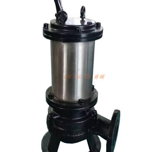 上海污水泵潜水泵工程排污三相380V排污泵WQ50-15-25-3KW喷泉泵