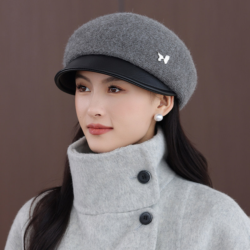 2025新款帽子女士冬季鸭舌帽中老年人妈妈奶奶时尚保暖贝雷帽洋气,服饰配件/皮带/帽子/围巾,帽子,淘宝优惠券,粉丝福利购,淘宝优惠卷