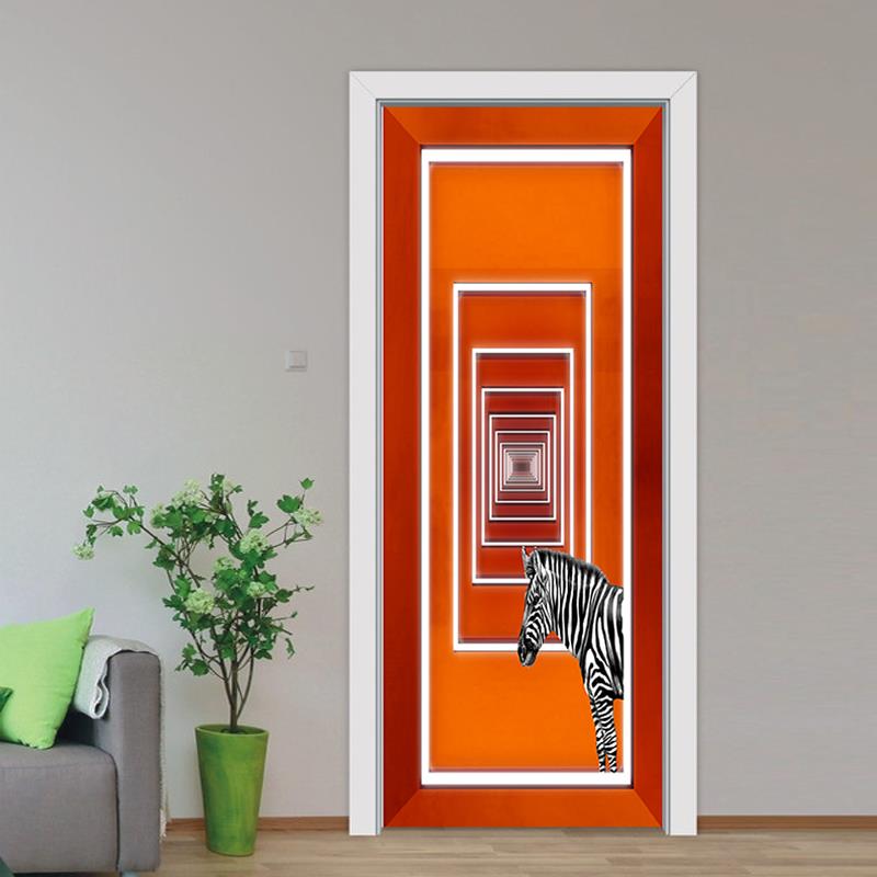 门贴纸整张翻新自粘木门卧室门玻璃门装饰贴电梯贴膜墙贴画q43图片