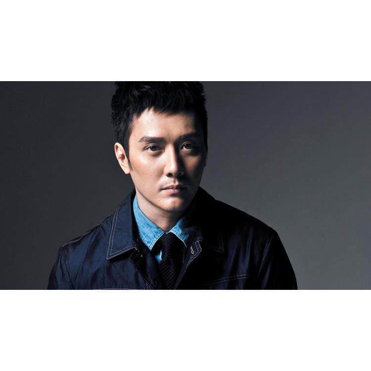 现代装饰画 画 冯绍峰个性帅气男演员照片写真 美图贴画 画壁画