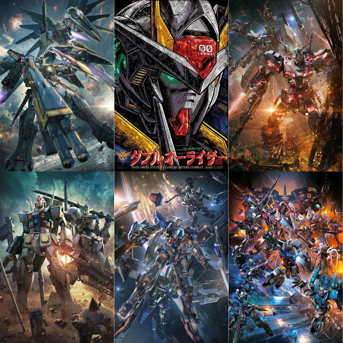 机动战士高达SEED强袭自由宇宙太空动漫超大海报墙贴礼物定制 012