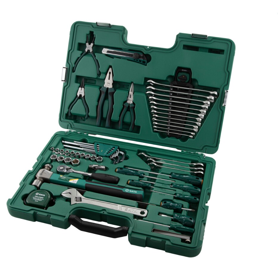 供应sata世达工具58件机械设备维修组套09516