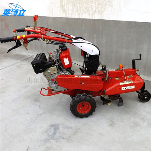 Agricultural soil cultivator菜园松土犁地机大马力自走式微耕机