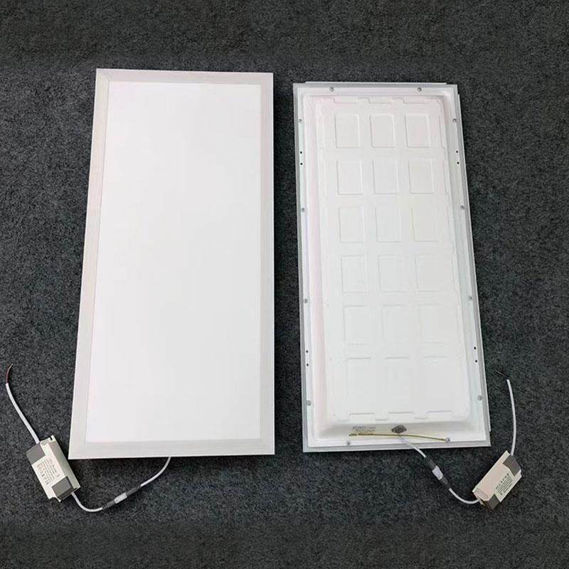 300x600平板灯集成吊顶led格栅灯嵌入式办公室面板灯60x60工程灯
