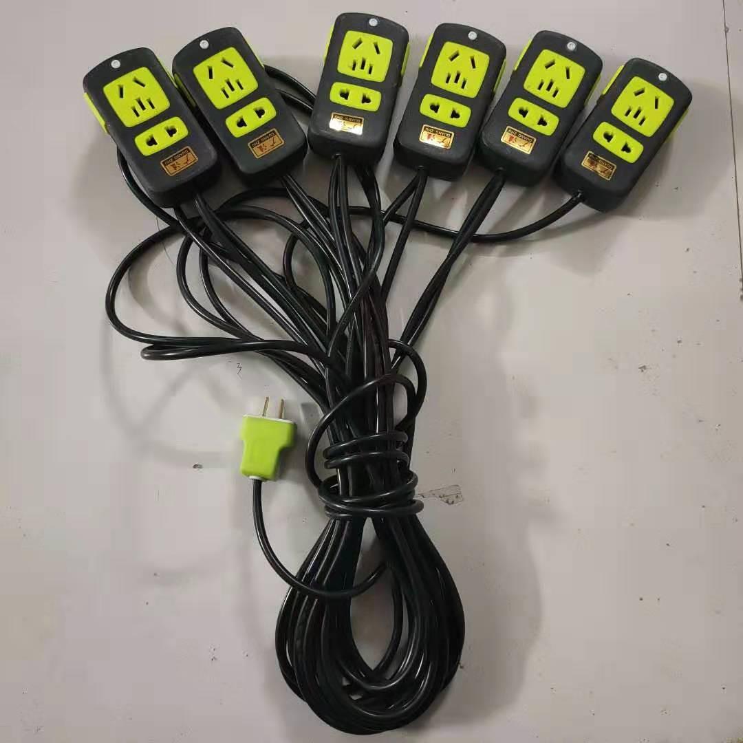 婚庆道具地灯龙珠花蕾路引线插座插板电线插排串联线电源线排路引