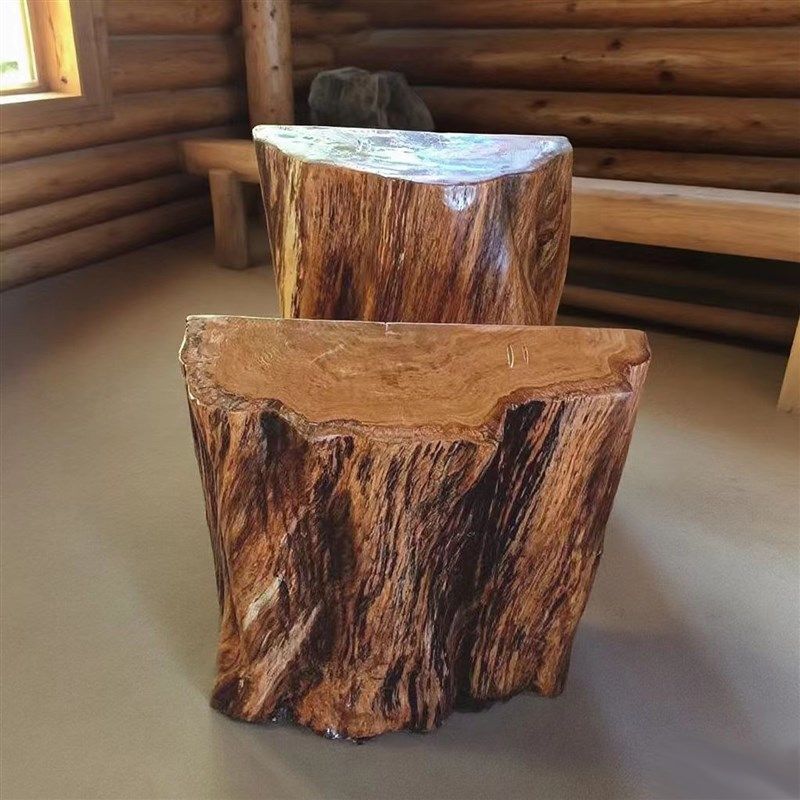 实木底座根雕木头支架树木墩子天然原木半圆树墩大板茶几树桩脚架,住宅家具,根雕凳子,淘宝优惠券,粉丝福利购,淘宝优惠卷
