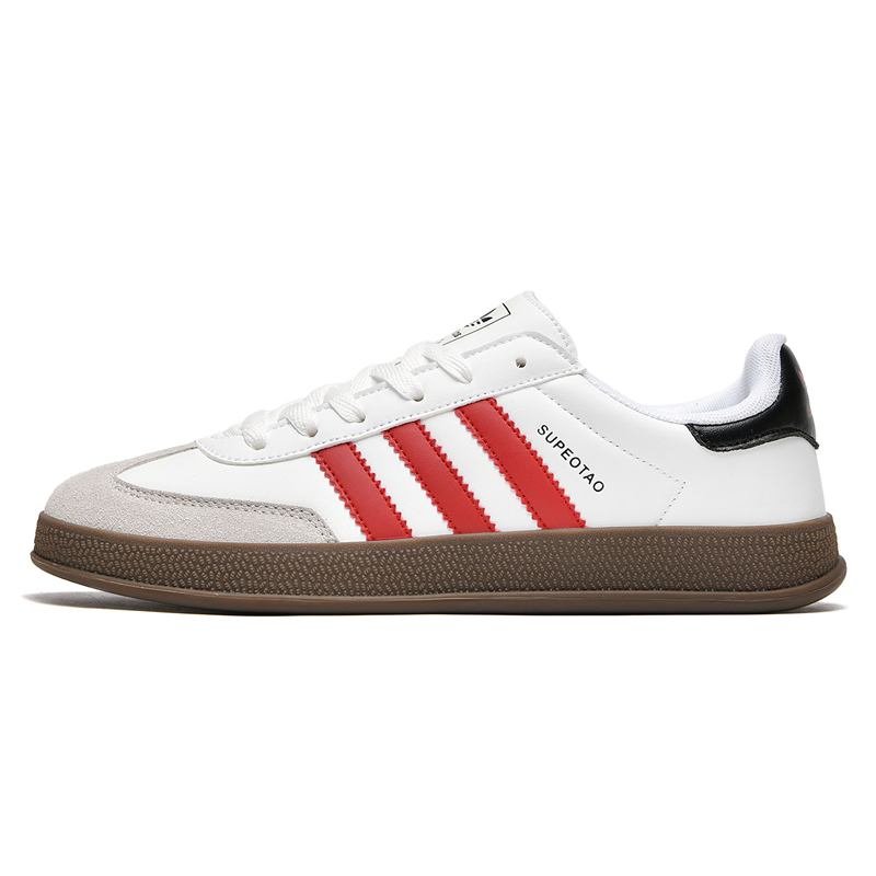 锦鲲潮鞋德训鞋情侣鞋2025秋冬新款真皮百搭休闲运动显脚小韩版