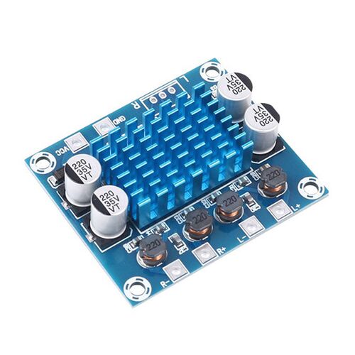 A232高清数字音频功放板扩音板mp3放大模块12V24V双声道2*30W