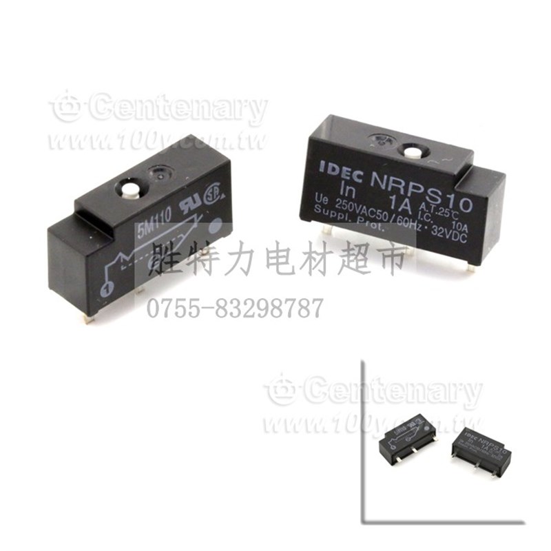 NRPS10-1A 和泉IDEC电路板过电流保护器 继电器 1A 原装现货